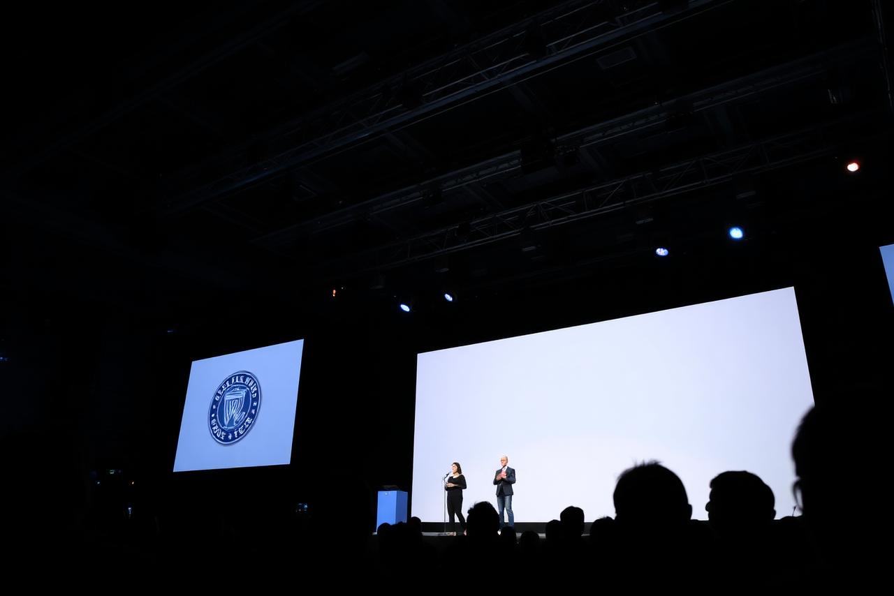 Keynote: The Future of Movement — A sold-out main stage for the opening keynote.